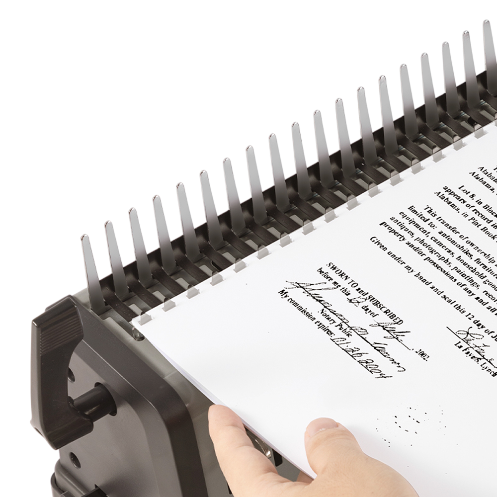Перфобиндер Deli Plastic Binder 
