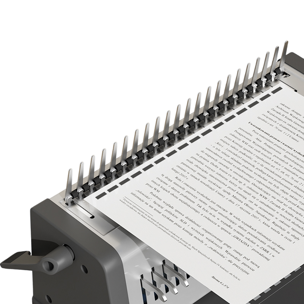 Перфобиндер Deli Plastic Binder 