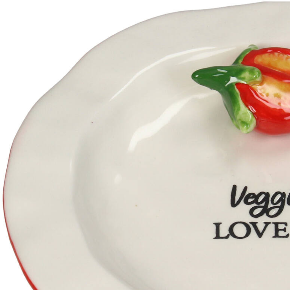 Тарелка фарфоровая 