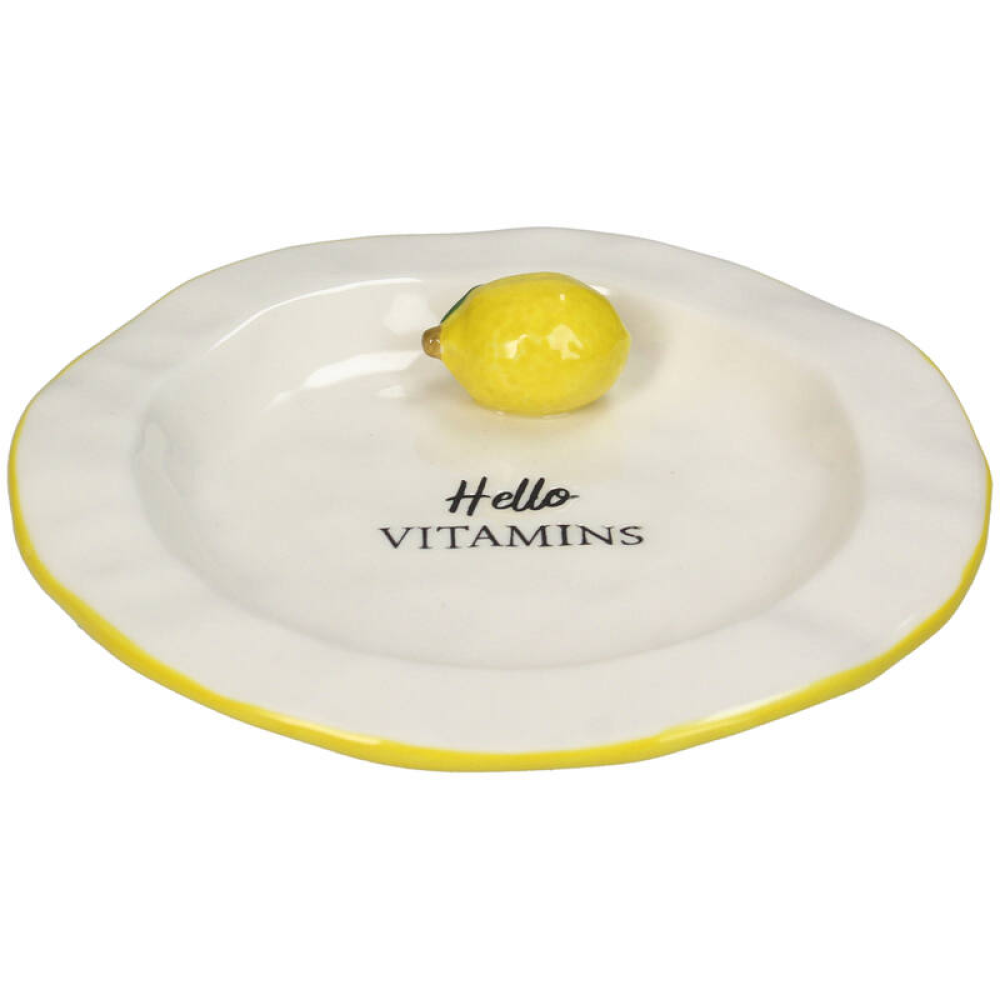 Тарелка фарфоровая 