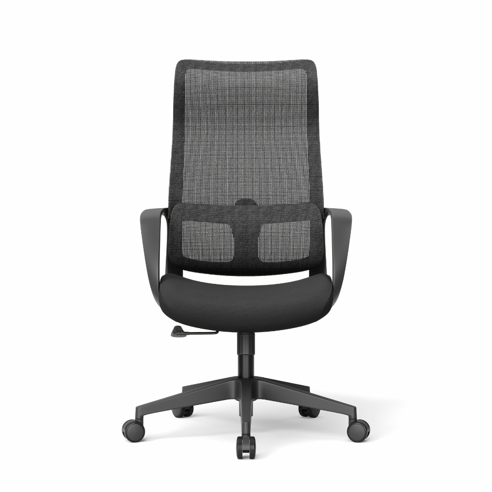 Кресло для руководителя SitZone CH-605A, сетка/ткань, черный