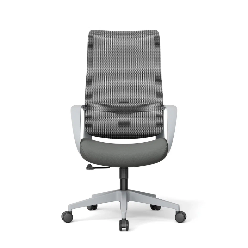 Кресло для руководителя SitZone CH-605A-HS, сетка/ткань, серый