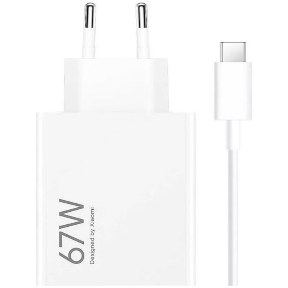 Сетевое зарядное устройство Xiaomi 67W HyperCharge Combo, MDY-12-EH, Type-A