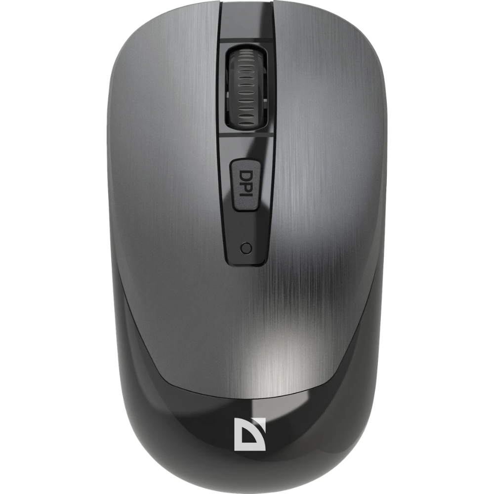 Мышь Defender Wave MM-995, беспроводная, серый