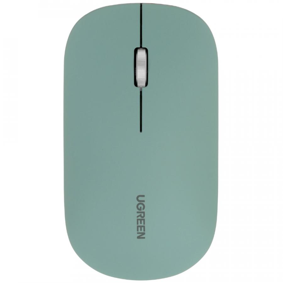 Мышь Ugreen MU001/90374, беспроводная, зеленый