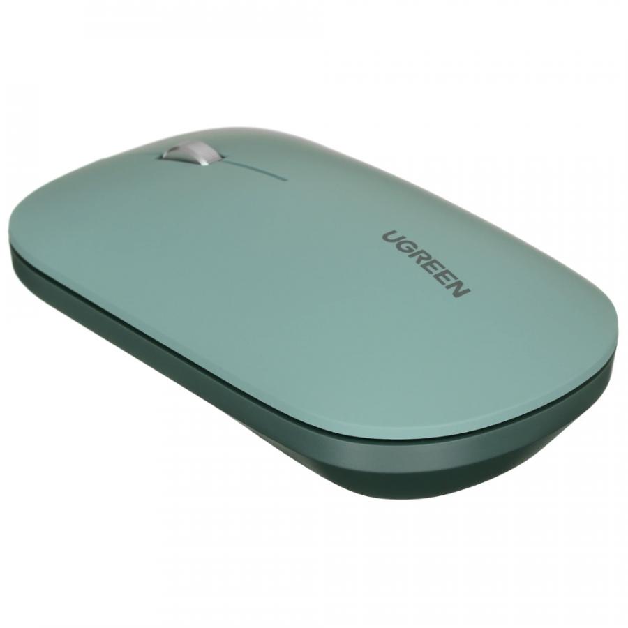 Мышь Ugreen MU001/90374, беспроводная, зеленый
