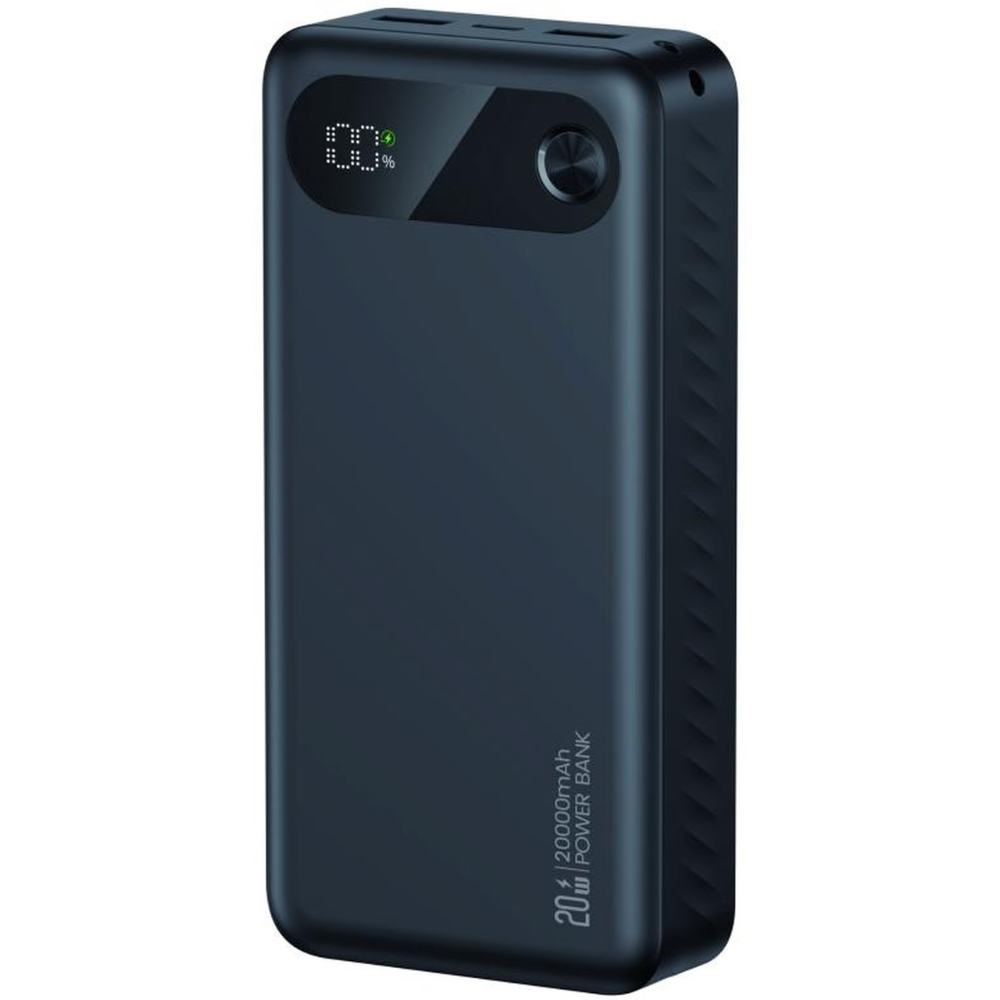 Внешний аккумулятор Usams CD251 PB80 20000mAh, черный (20KCD25101)