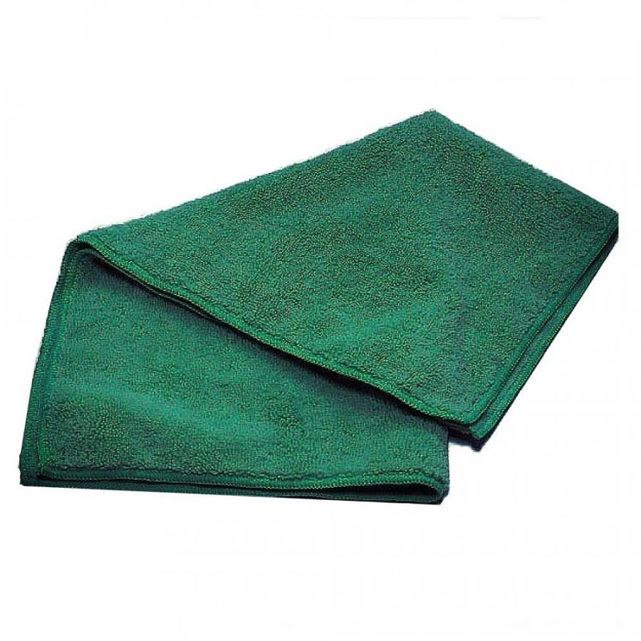 Салфетка из микроволокна, 190г/м2, 30x30см, зеленый, 1 шт/упак