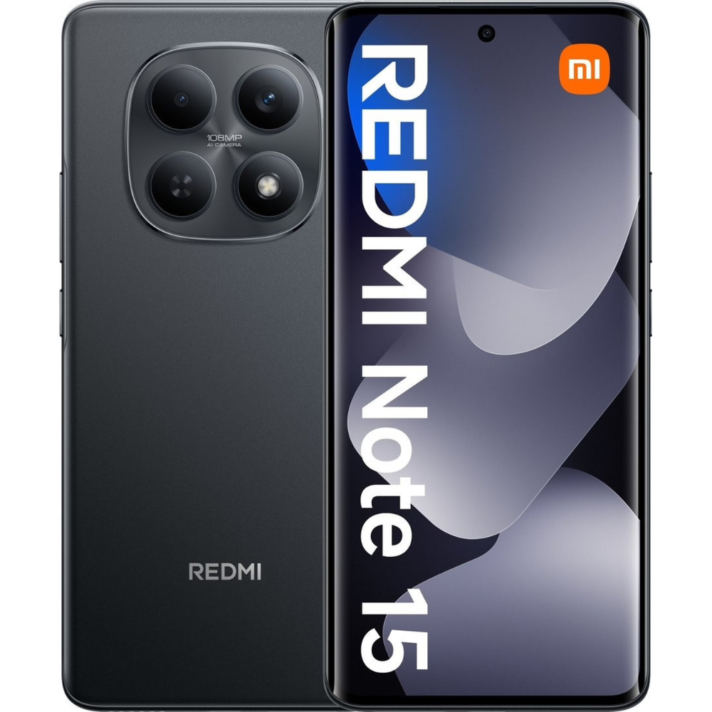 Смартфон Xiaomi REDMI Note 15, 8GB/256GB, Black, RU