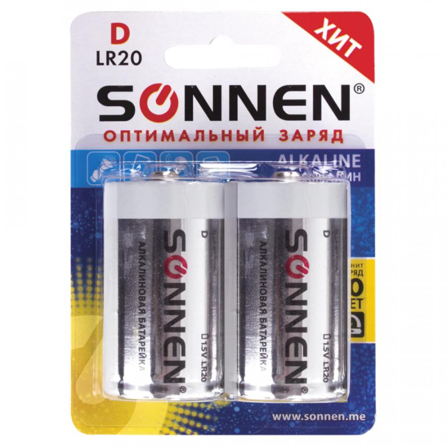 Батарейки алкалиновые Sonnen 