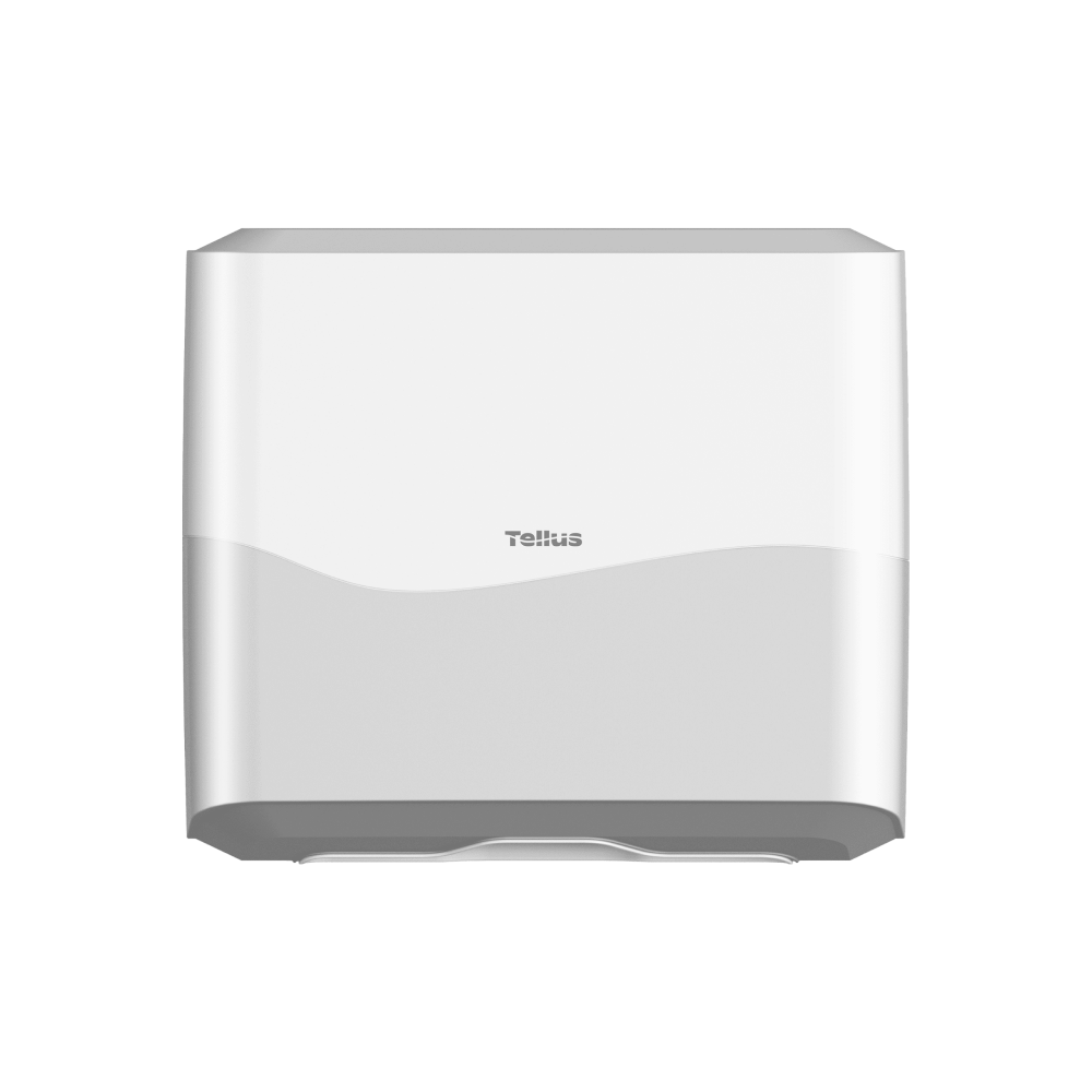 Диспенсер Tellus для полотенец листовых, мини, белый, HT3