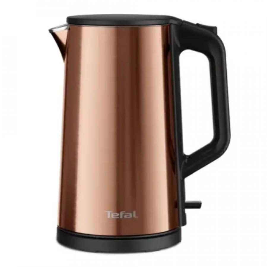 Электрочайник Tefal KI583C10, нержавеющая сталь, золотой, черный