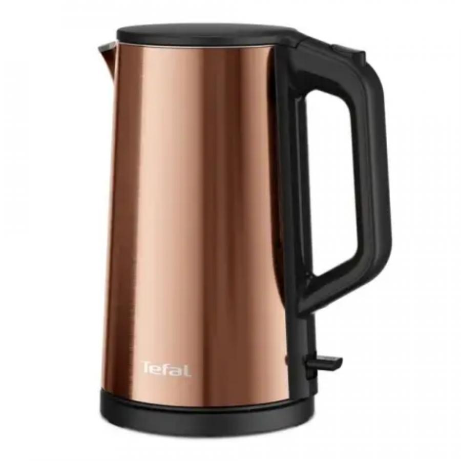 Электрочайник Tefal KI583C10, нержавеющая сталь, золотой, черный