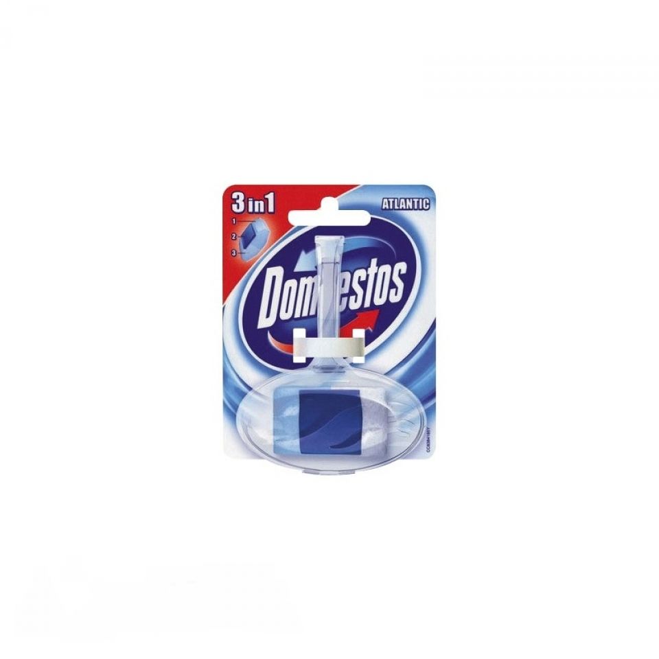 Средство Domestos гигиенический  блок для унитаза 40г. Атлантик