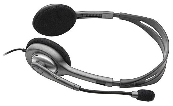 Наушники с микрофоном Logitech 