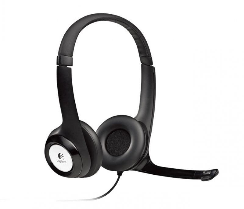 Наушники с микрофоном Logitech 